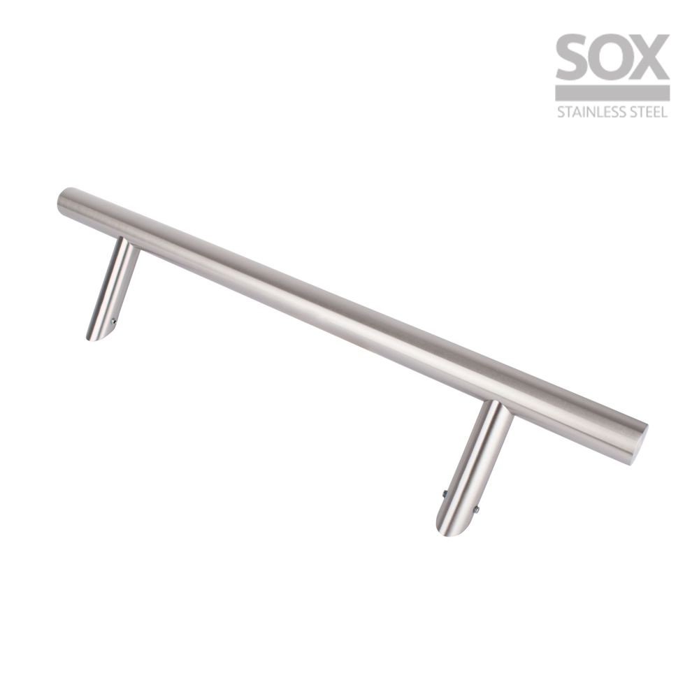 SOX Stainless Steel Offset Guardsman Pull Handle - 1200mm